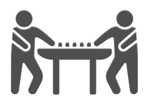 icon of two people playing at a game table